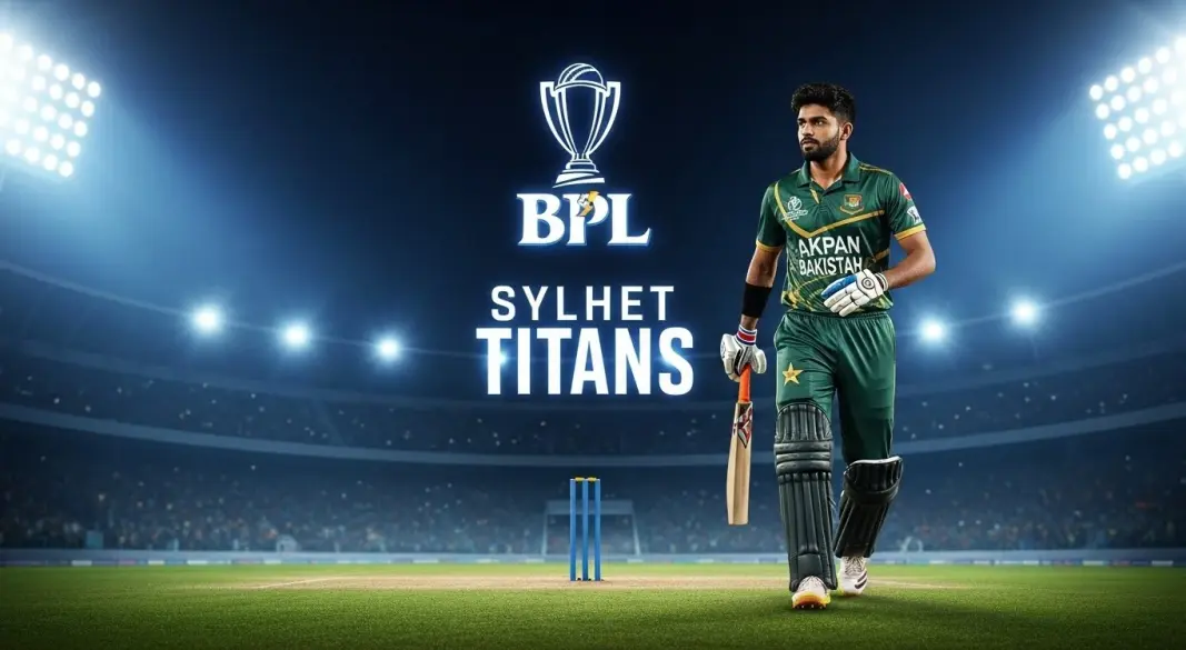 Sylhet Titans sign Pakistan’s all-rounder Saim Ayub for the full BPL season, strengthening their squad ahead of their debut appearance in the league.