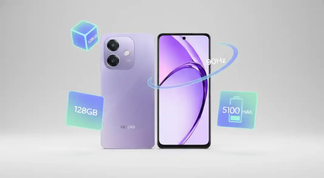 Oppo A5i 128GB smartphone with updated storage variant