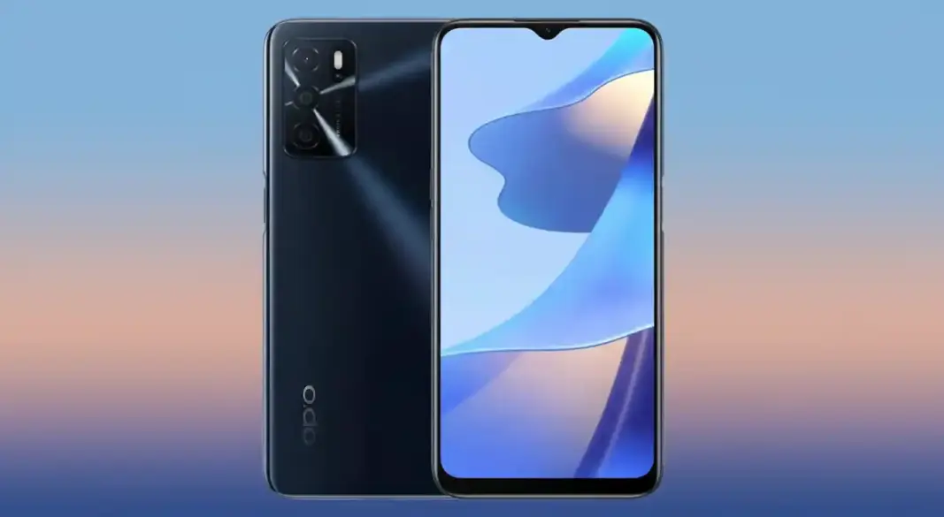 Oppo A16 smartphone with HD+ display and triple camera