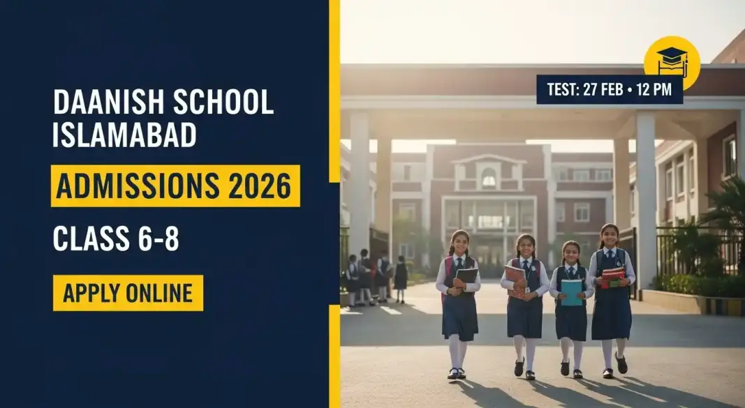Daanish School Islamabad Admissions 2026 – Apply Online