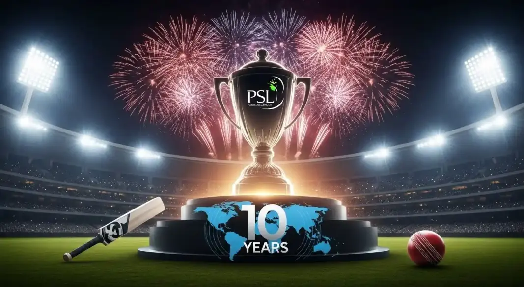 PSL 10 years celebration cricket stadium