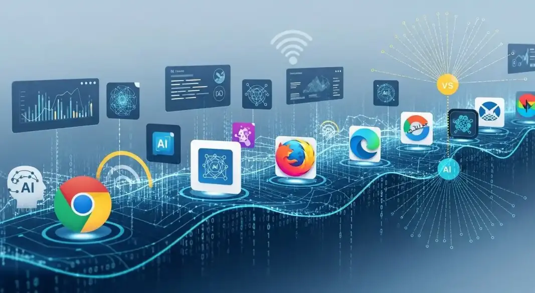 AI-powered browsers competing with Google Chrome