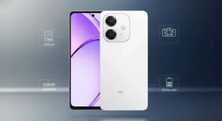 Oppo A3 256GB smartphone with display and rear camera