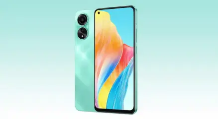 Oppo A78 smartphone with AMOLED display
