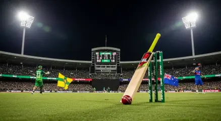 Shadab Khan in action during BBL match