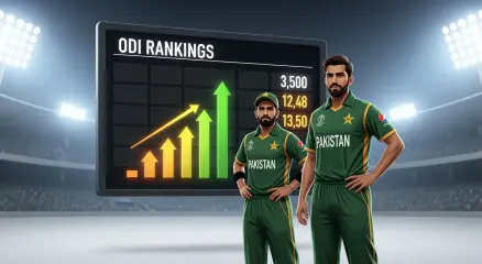 Babar Azam and Mohammad Rizwan have improved their positions in the latest ICC ODI rankings after Pakistan’s clean sweep against Sri Lanka.