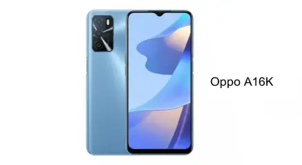Oppo A16K budget smartphone design and display