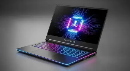 Ultra-slim Alienware gaming laptop design