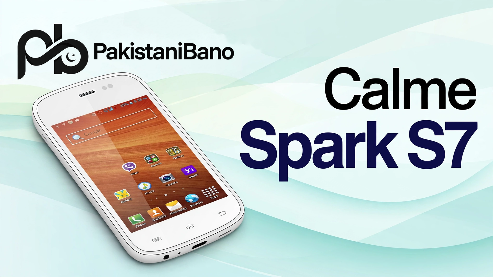 Calme Spark S7 price in Pakistan, full specifications and review