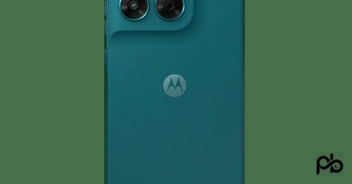 Motorola Moto G77 smartphone back view