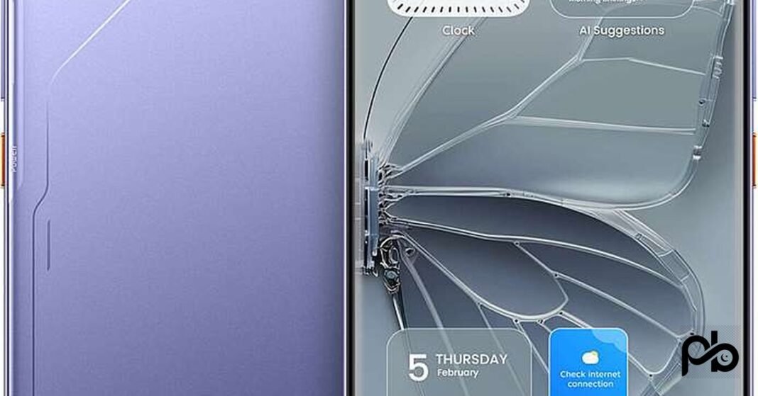 TECNO POVA Curve 2 5G smartphone front and back